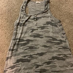 Camo tank top